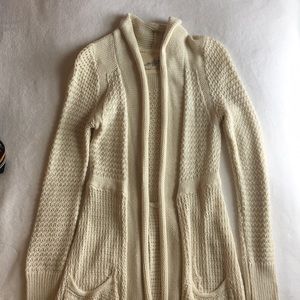 Anthropologie long knit open cardigan